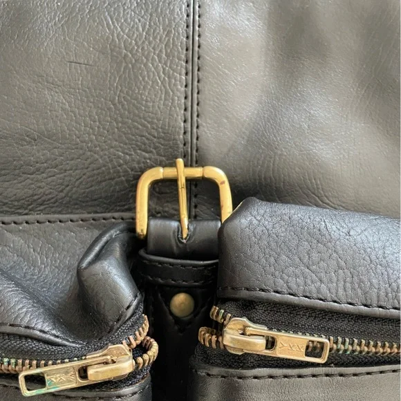 GENUINE COWHIDE LEATHER BACKPACK - Picture 7 of 12